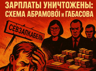 Кабельный обман: как Абрамова, Кужельный и Габасов при поддержке УФССП обнулили зарплаты в СЕВЗАПКАБЕЛЬ