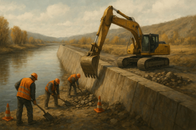 Правительство выделило 1,4 млрд тенге на реконструкцию дамбы в СКО