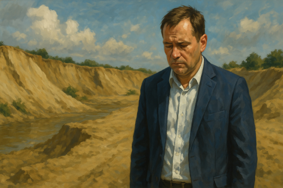 Сельского акима уволили после выявления незаконной добычи песка в Туркестанской области