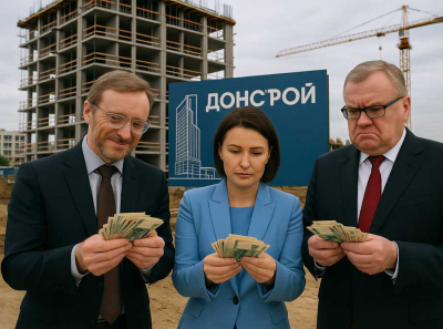 ЖК «Символ» и «Сердце столицы» от «Донстроя»: аварии, скандалы и трещины, а прибыль оседает у Блажко, Дерябиной и Костина